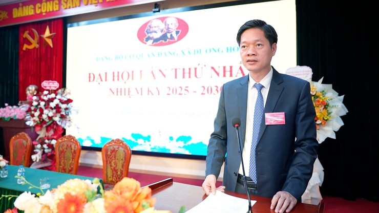 Khẳng định vai trò quan trọng của Đảng bộ cơ quan Đảng xã Dương Hoà