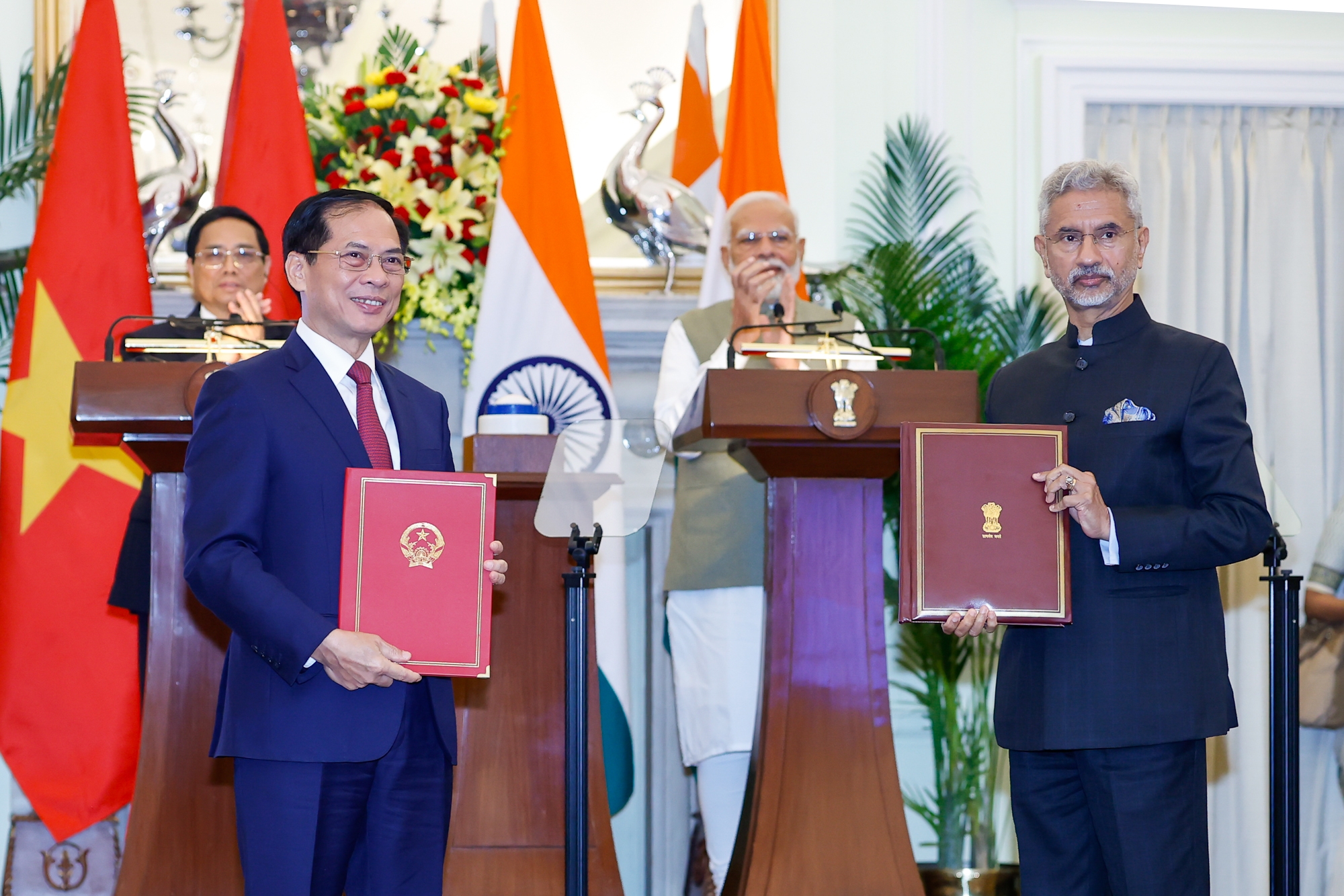 Quan hệ Việt Nam - Ấn Độ  bước sang trang mới