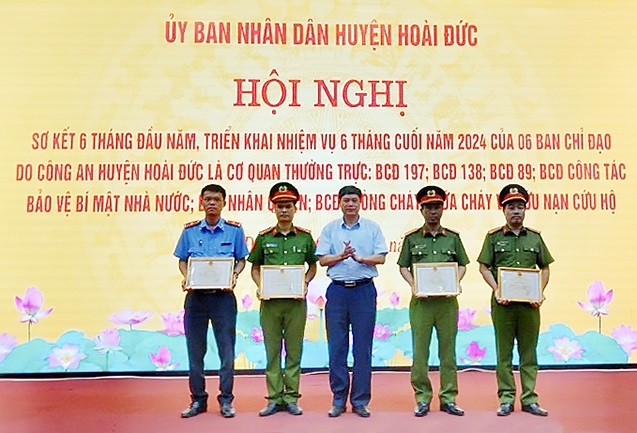 Hoài Đức: Không để phát sinh “điểm nóng” về an ninh trật tự