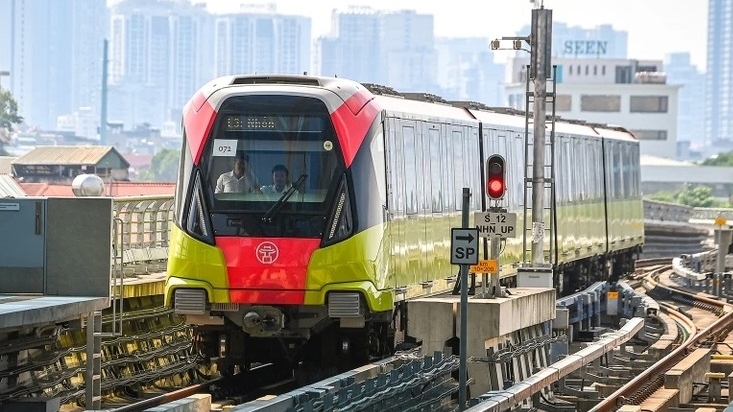 Hôm nay, bắt đầu khai thác thương mại tuyến metro Nhổn - Ga Hà Nội