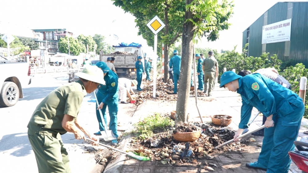 Xã Dương Hòa: Chung tay giữ gìn vệ sinh môi trường, xây dựng nếp sống văn minh