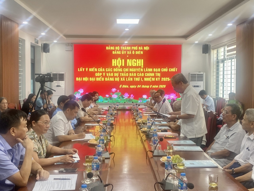 Xã Ô Diên: Nâng cao chất lượng cán bộ, công chức trong bối cảnh mới