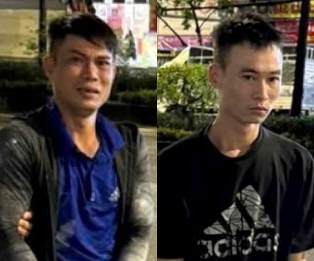 Thấy nghi vấn, Công an xã Hoài Đức nhanh trí bắt ngay 2 “con nghiện”