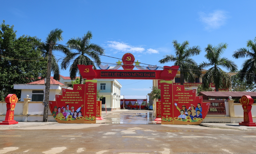 Đảng bộ xã Hoa Lộc sẵn sàng cho kỳ đại hội bước ngoặt