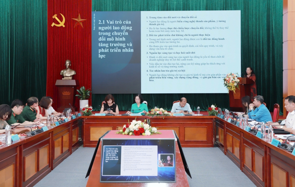 Công đoàn làm cầu nối đào tạo kỹ năng số và kỹ năng xanh cho người lao động