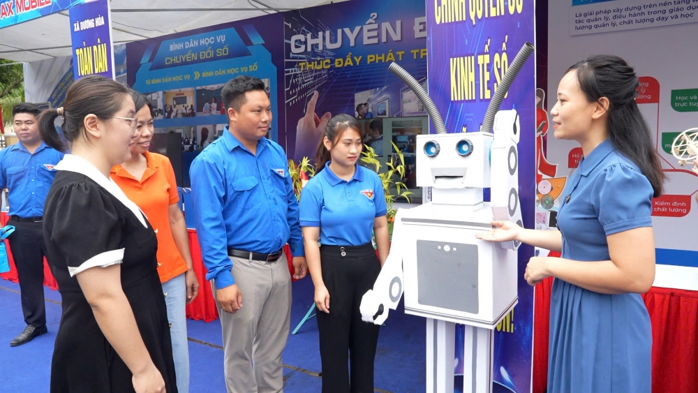 Xã Dương Hòa thành lập 46 tổ chuyển đổi số cộng đồng