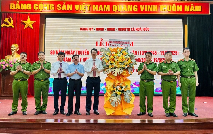 Công an xã Hoài Đức: “Lá chắn thép” bảo vệ bình yên cho Nhân dân