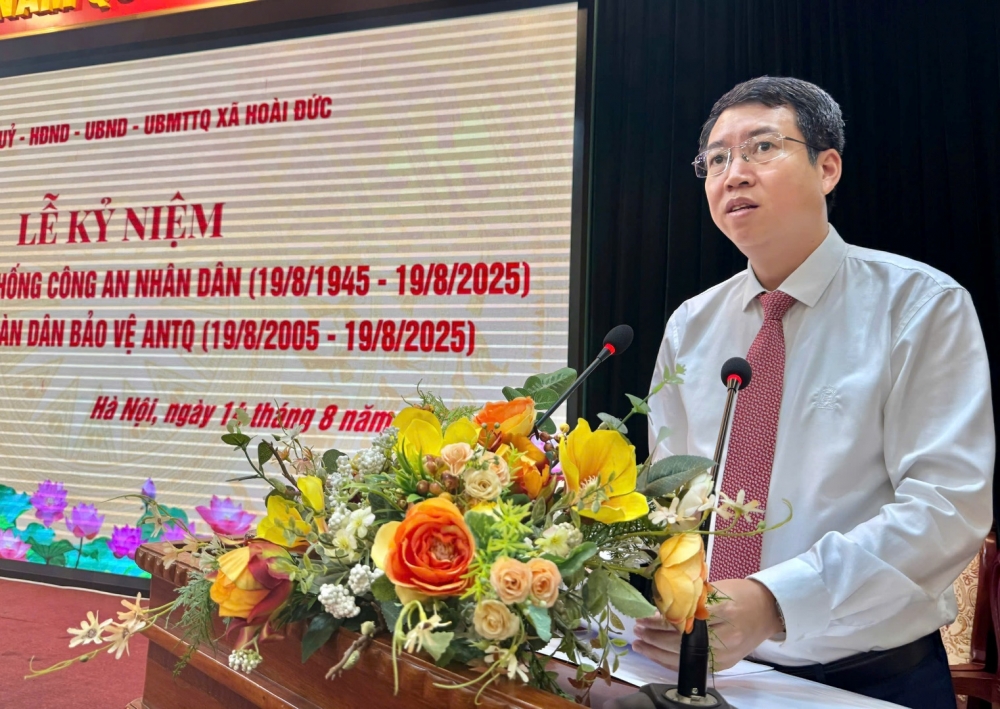 Công an xã Hoài Đức: “Lá chắn thép” bảo vệ bình yên cho Nhân dân