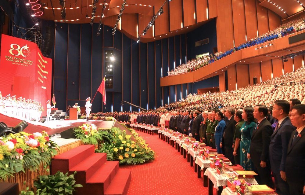 Lực lượng CAND lần thứ 5 được trao tặng Huân chương Sao vàng