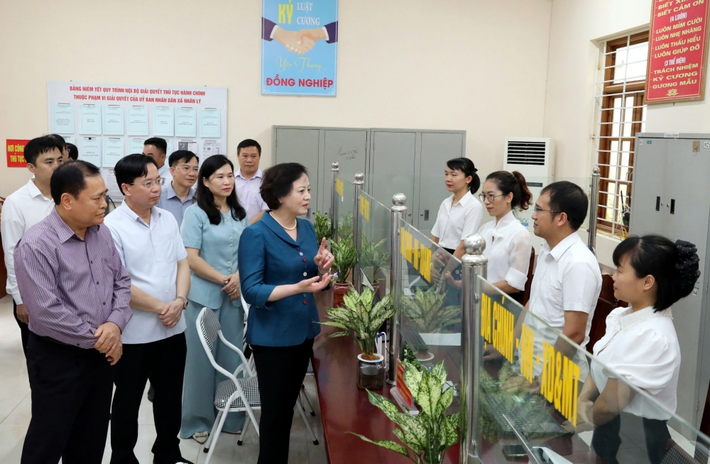 Dấu ấn đột phá về tinh gọn bộ máy, sắp xếp đơn vị hành chính