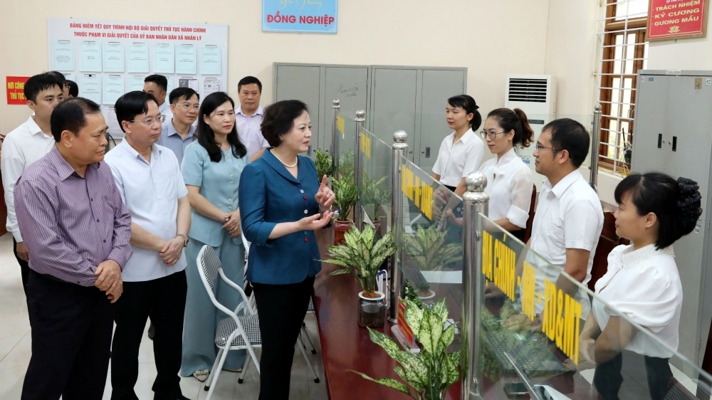 Dấu ấn đột phá về tinh gọn bộ máy, sắp xếp đơn vị hành chính