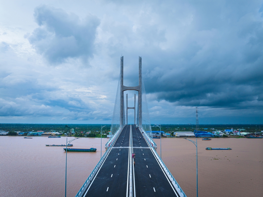 Ngắm Cầu Rạch Miễu 2 ngày khánh thành mừng Quốc khánh