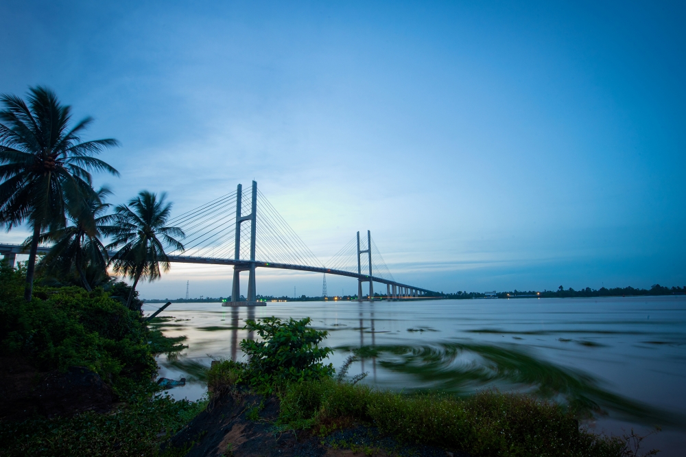 Ngắm Cầu Rạch Miễu 2 ngày khánh thành mừng Quốc khánh