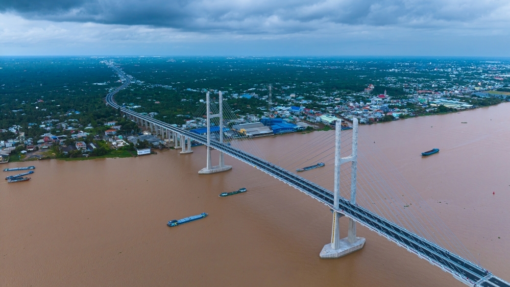 Ngắm Cầu Rạch Miễu 2 ngày khánh thành mừng Quốc khánh