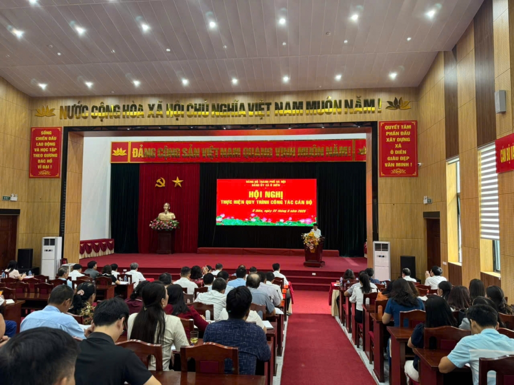 Xã Ô Diên kiện toàn nhân sự Ban Thường vụ Đảng ủy