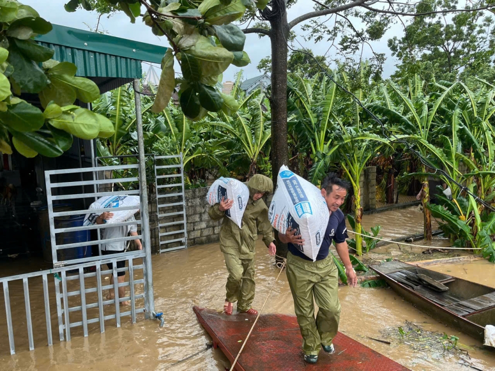 Xã Hoa Lộc: Công tác ứng phó bão số 5 được triển khai chủ động, quyết liệt