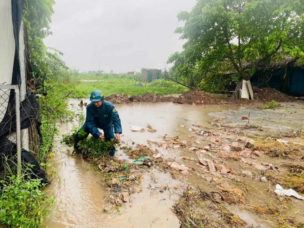 Hoài Đức chủ động ứng phó, giảm thiểu thiệt hại do bão số 5 gây ra