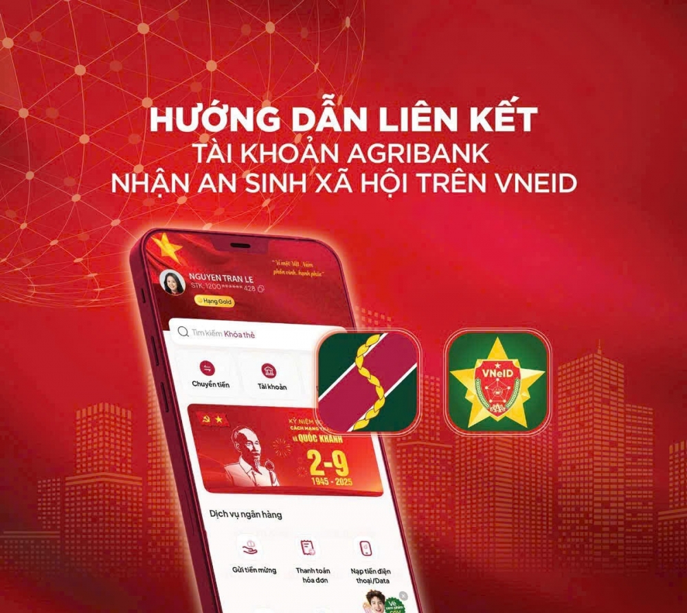 Ngân hàng đồng loạt hướng dẫn liên kết VNeID để nhận quà Quốc khánh 2/9