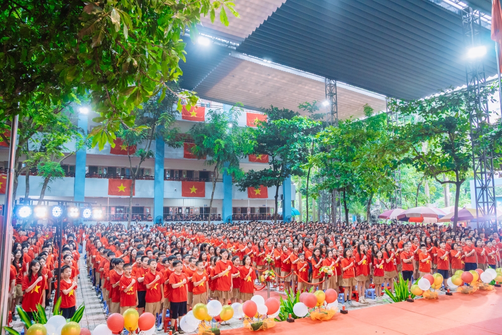 Quá khứ hào hùng của dân tộc được tái hiện tại Trường THCS Đoàn Thị Điểm