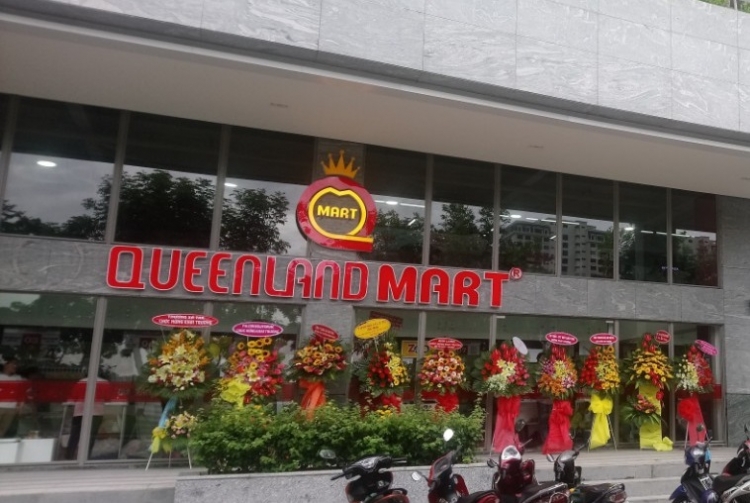 chuoi sieu thi queenland mart ve tay tap doan vingroup