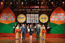 Tập đoàn BRG được vinh danh trong Top 10 Nhãn hiệu nổi tiếng nhất Việt Nam 2019