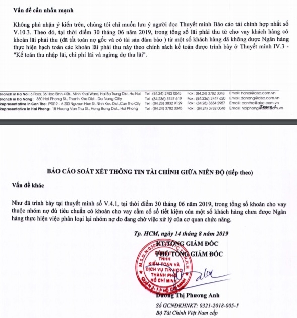 vietabank bi kiem toan luu y khoan cho vay cam co so tiet kiem cua khach hang