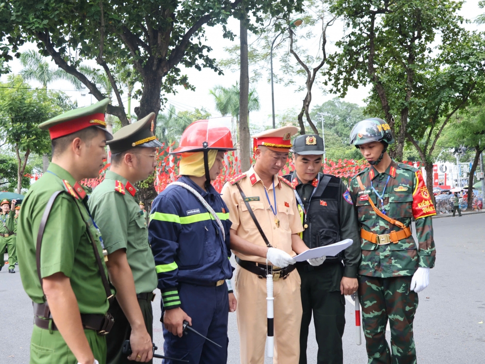 Công an Hà Nội sẵn sàng bảo vệ đại lễ chính thức A80