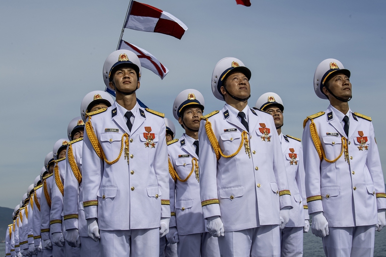 CHÙM ẢNH: Sức mạnh của lực lượng vũ trang trên biển- Ảnh 4.