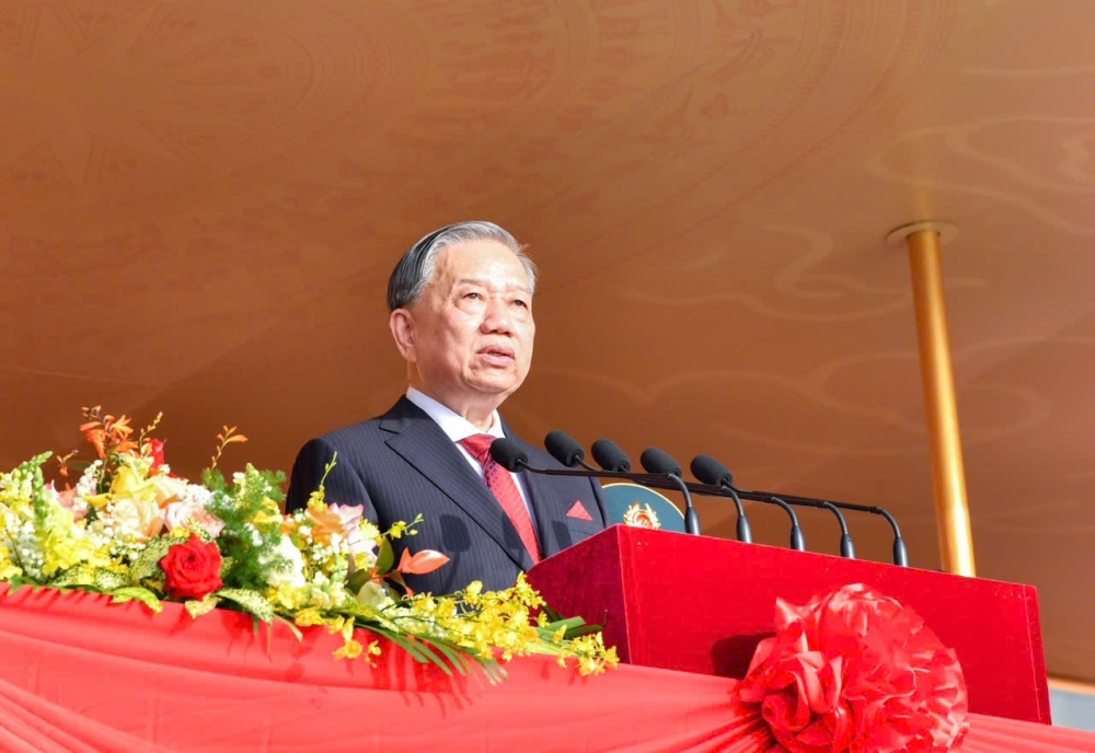 Tổng Bí thư: Không có lực cản nào có thể ngăn bước dân tộc ta trường tồn và phát triển