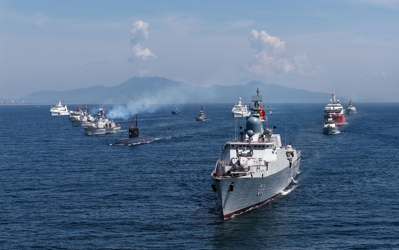 CHÙM ẢNH: Sức mạnh của lực lượng vũ trang trên biển- Ảnh 19.