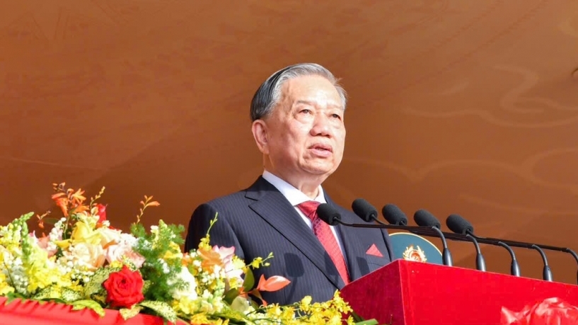 Tổng Bí thư: Không có lực cản nào có thể ngăn bước dân tộc ta trường tồn và phát triển