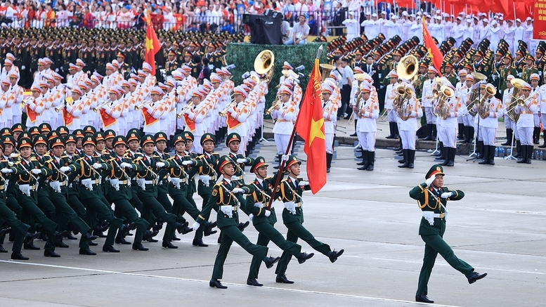 Chùm ảnh: Các khối diễu binh A80 của Quân đội nhân dân