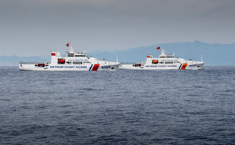 CHÙM ẢNH: Sức mạnh của lực lượng vũ trang trên biển- Ảnh 31.