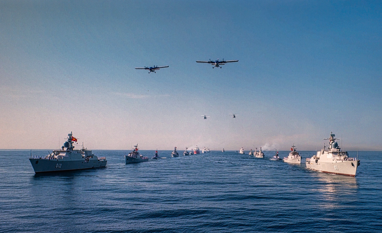 CHÙM ẢNH: Sức mạnh của lực lượng vũ trang trên biển- Ảnh 21.