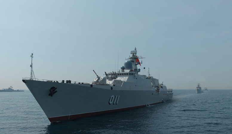 CHÙM ẢNH: Sức mạnh của lực lượng vũ trang trên biển- Ảnh 25.