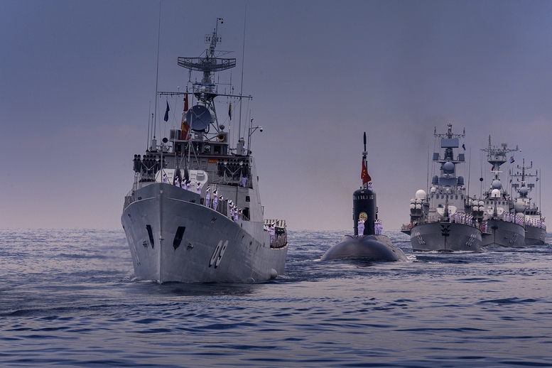 CHÙM ẢNH: Sức mạnh của lực lượng vũ trang trên biển- Ảnh 11.