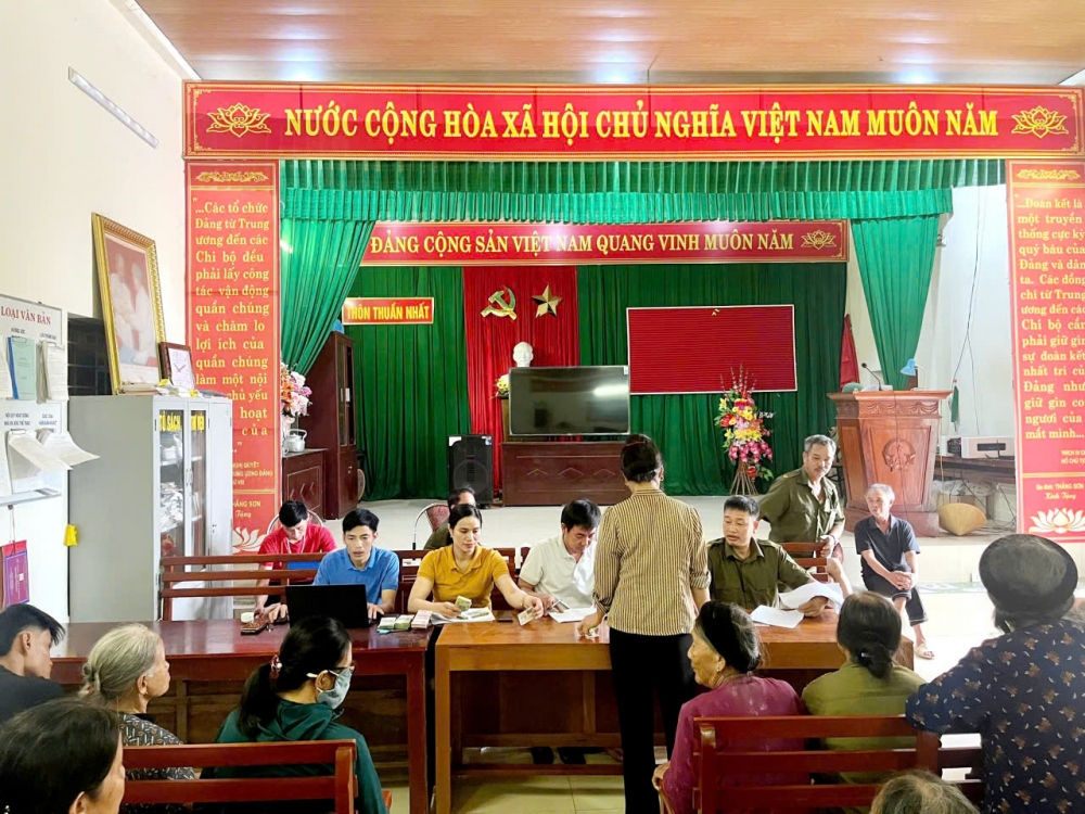 Thanh Hóa: Xã Hoa Lộc hoàn thành trao quà Tết độc lập cho người dân