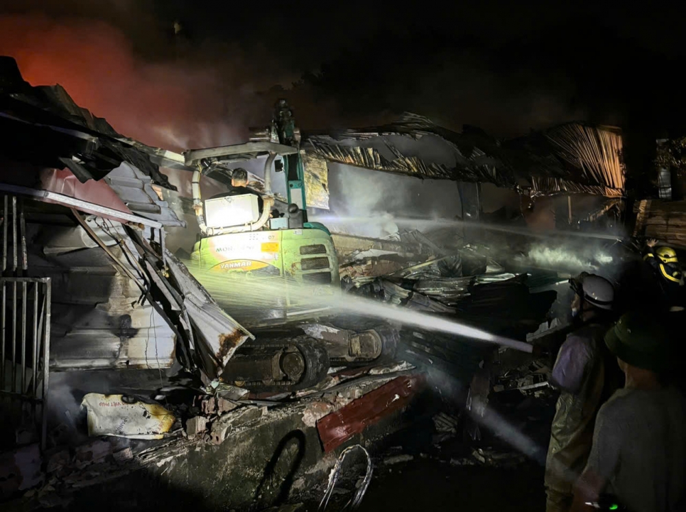 Cháy nhà xưởng Công ty Cổ phần Olasen Việt Nam: Không chấp hành đình chỉ hoạt động