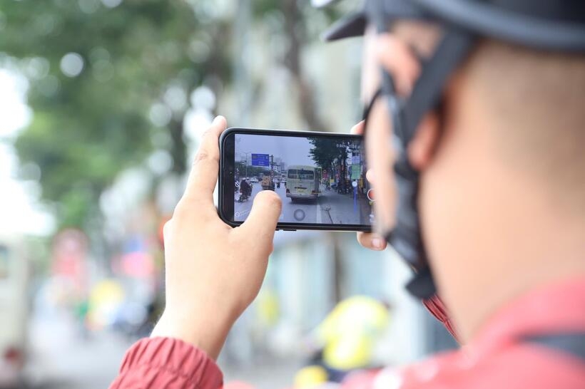 Đề xuất chi tối đa 5 triệu đồng cho người cung cấp hình ảnh vi phạm giao thông