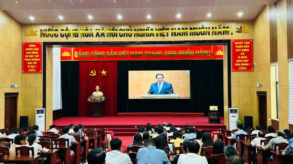 Hơn 1,2 triệu đảng viên tham dự Hội nghị toàn quốc quán triệt 4 Nghị quyết của Bộ Chính trị