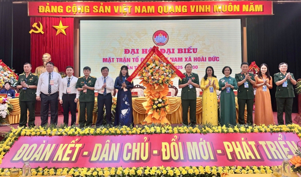 Nâng cao hiệu quả công tác Mặt trận, góp phần xây dựng xã Hoài Đức giàu đẹp, văn minh