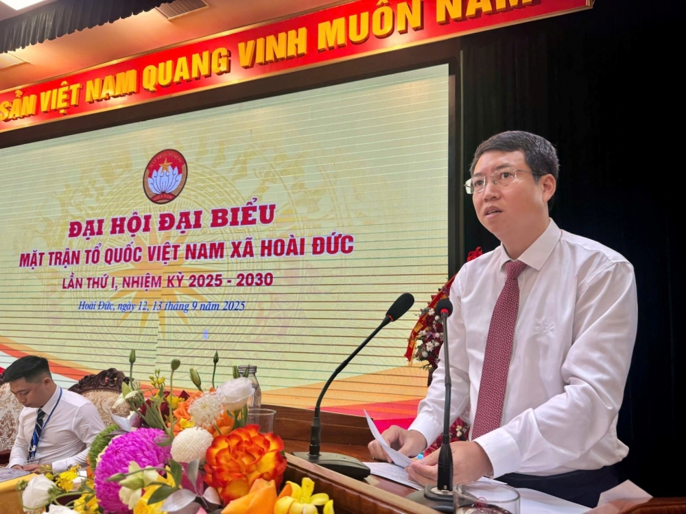 Nâng cao hiệu quả công tác Mặt trận, góp phần xây dựng xã Hoài Đức giàu đẹp, văn minh