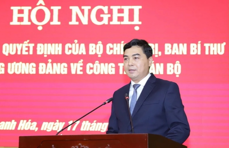 Ông Nguyễn Hoài Anh được giới thiệu bầu làm tân Chủ tịch tỉnh Thanh Hóa