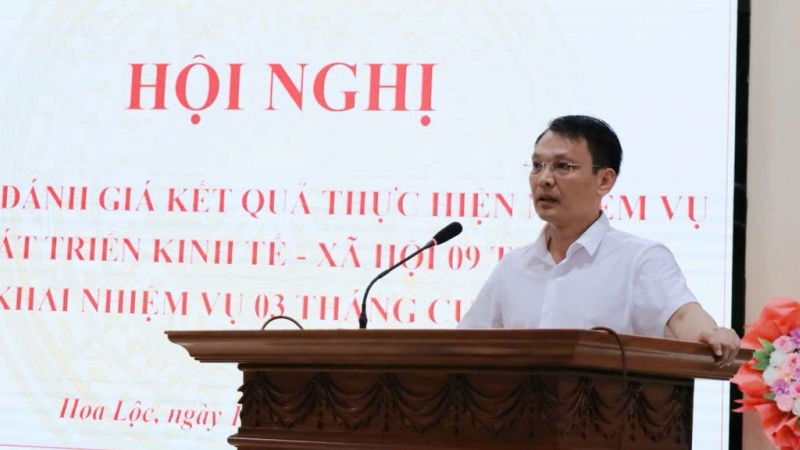 Chủ tịch xã Hoa Lộc: Không để quá hạn khi giải quyết thủ tục do yếu tố chủ quan