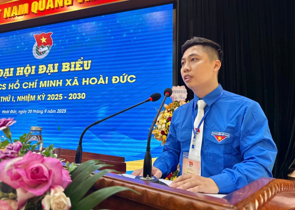 Phát huy sức trẻ góp phần đưa xã Hoài Đức thành phường giàu đẹp, văn minh