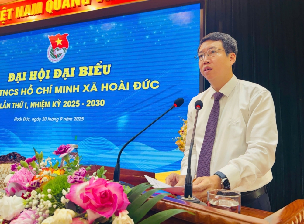 Phát huy sức trẻ góp phần đưa xã Hoài Đức thành phường giàu đẹp, văn minh