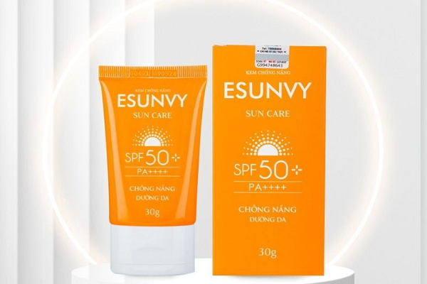 ngung luu hanh kem chong nang esunvy sun care