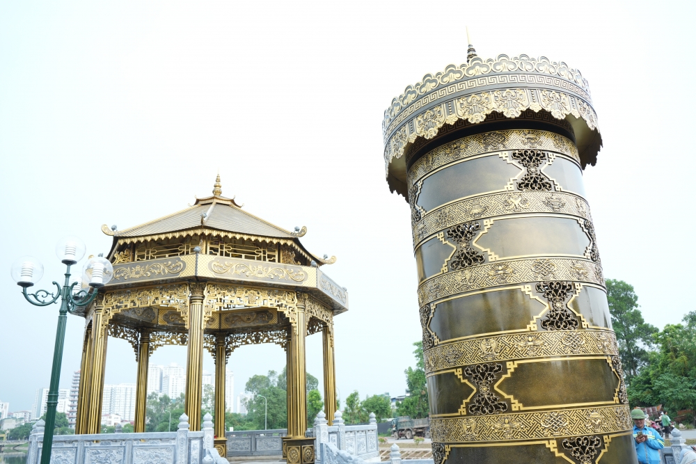 Cận cảnh “van điều tiết” nước sông Tô Lịch với kiến trúc độc đáo, đẹp mắt