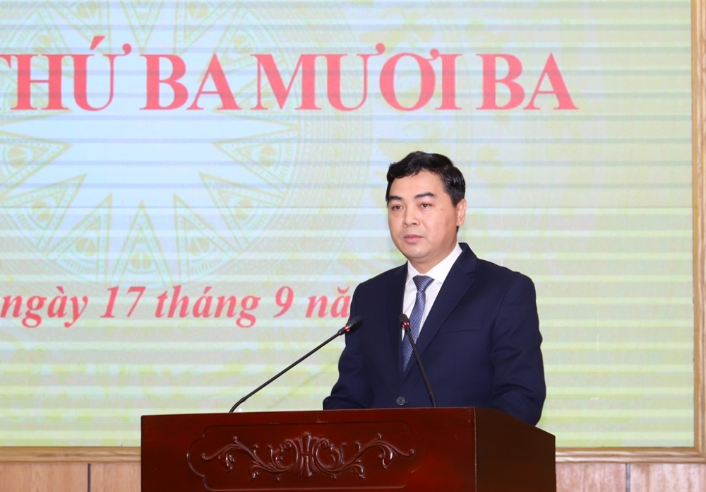 Ông Nguyễn Hoài Anh được phê chuẩn làm Chủ tịch tỉnh Thanh Hóa