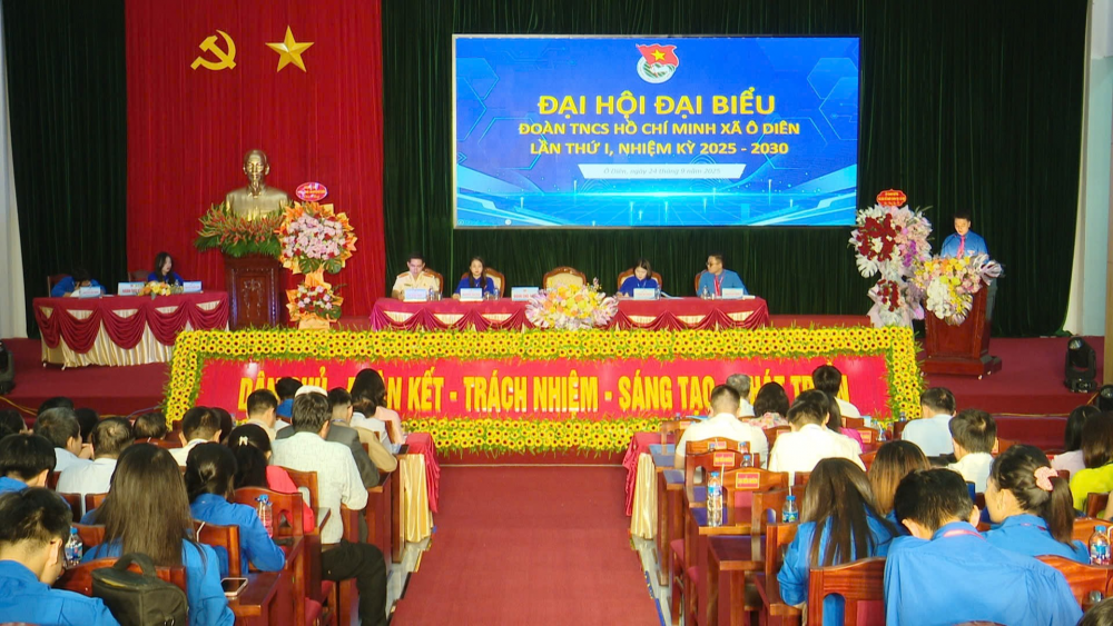 Góp sức trẻ cho mục tiêu vươn mình của xã Ô Diên